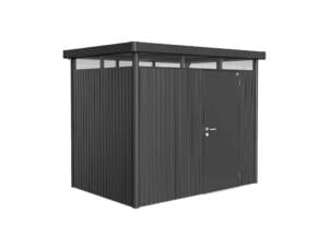 Biohort HighLine H2 abri de jardin 275x195x222 cm gris foncé métallique