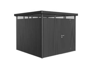 Biohort HighLine H4 abri de jardin 275x275x222 cm gris foncé métallique