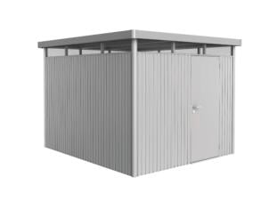 Biohort HighLine H5 abri de jardin 275x315x222 cm argent métallique