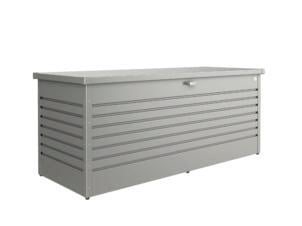 Biohort HobbyBox 200 kussenbox 79x201x83 cm kwartsgrijs metallic