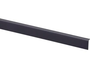 Hockeysticklijst 8x21 mm 260cm antraciet