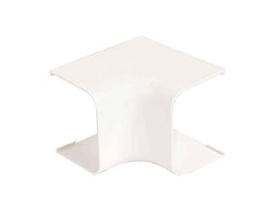 Hoek buiten bocht voor afdekgoot 80x60 mm