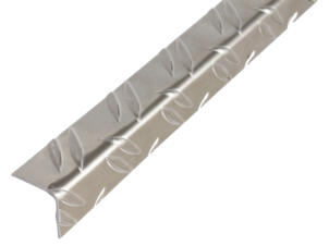Hoekprofiel traan 29,5x29,5x1,5 mm 200cm aluminium