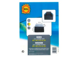 Hoes voor loungezetel 80x90x95 cm groen