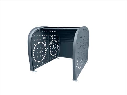 Velo-Boxx Home 3.0 fietsstalling 221,4x148,2x160 cm antraciet