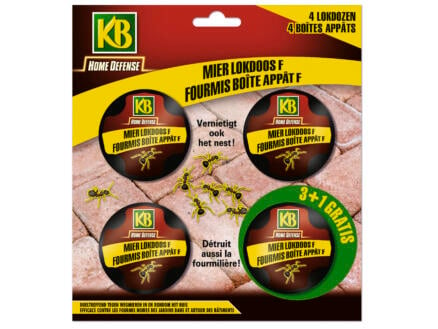 KB Home Defense mierenlokdoos 4 stuks