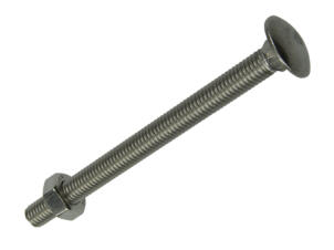 Mack Houtbout met moer M10 120mm inox