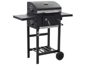 Houtskool barbecue met onderplank zwart