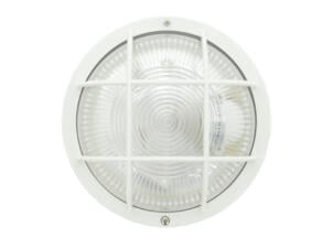Prolight Hublot applique murale extérieure rond E27 max. 60W blanc