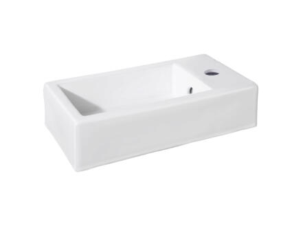 Differnz Hura lave-mains 40x22x11,5 cm blanc 1
