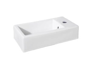 Differnz Hura lave-mains 40x22x11,5 cm blanc
