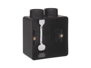 Niko Hydro boîte en saillie entrée double noir