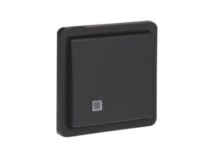 Niko Hydro bouton poussoir témoin 10A noir