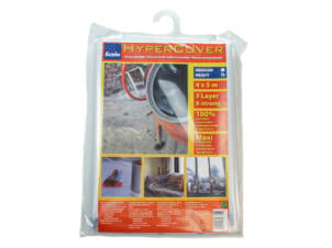 Scala Hypercover Heavy bâche de protection 0,2mm 4x5 m transparent