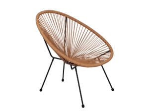 Garden Plus Ibiza chaise lounge brun