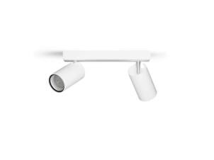 Philips Idris barre de spots LED GU10 2x5 W blanc