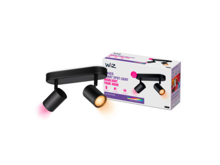 WiZ Imageo LED balkspot GU10 2x5 W dimbaar 2 stuks