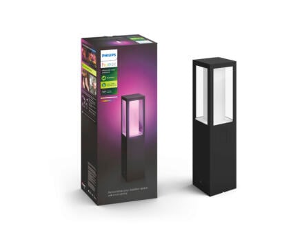 Philips Hue Impress LED sokkel uitbreidingsset 2x8 W 46cm dimbaar zwart