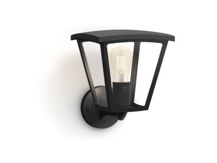 Inara LED wandlamp E27 7W zwart 1