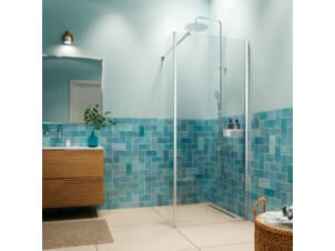 Sealskin Inc. A1 inloopdouche 120x30x200 cm helder glas zilver hoogglans