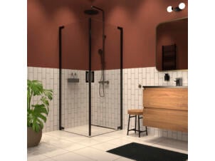 Sealskin Inc. hoekinstap 90x90x200 cm helder glas