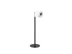 Sealskin Industrial WC-rolhouder 2-in-1 vrijstaand zwart