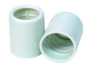 Profile Ingang buis 16mm grijs 5 stuks