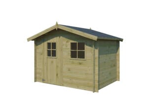 Gardenas Innsbruck XL abri de jardin en bois 265x205x203 cm chalet imprégné