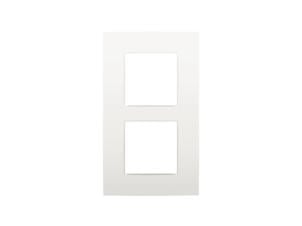 Niko Intense plaque de recouvrement double vertical blanc