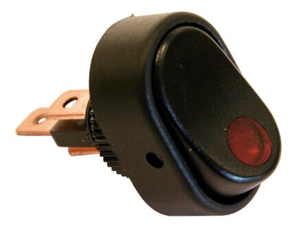 Carpoint Interrupteur LED 12V 30A rouge 1