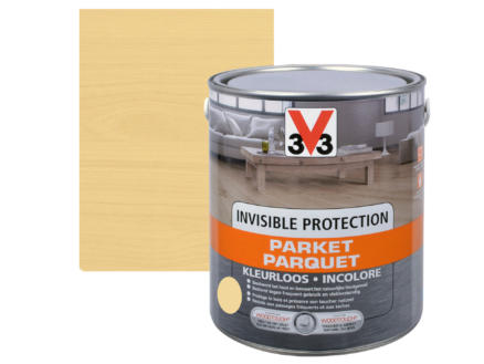 V33 Invisible Protection parket mat 0,75l kleurloos 1