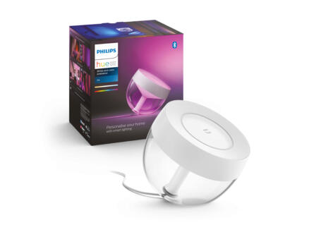 Philips Hue Iris lampe de table LED 8,1W dimmable RGB blanc 1