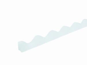 Scala Isolatieband golftype 76/18 100cm polyester wit 10 stuks
