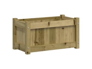 Jardinière 60x31x31 cm bois de pin imprégné