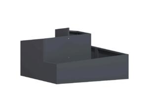 Jardinière 80x80x50 cm anthracite