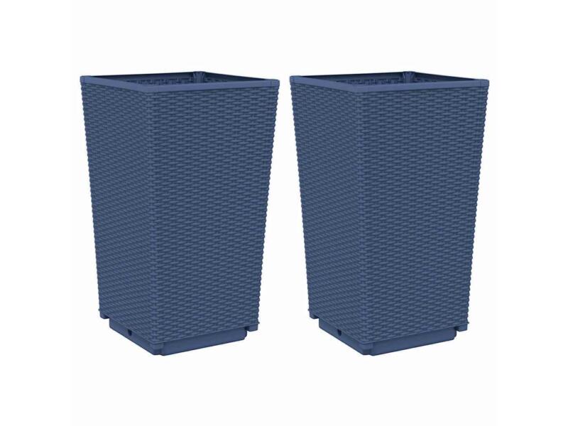 ZERONE Traîneau avec freins Vert 87x40x18 cm Polypropylène ZR004 ZERONE Traîneau avec freins Vert 87x40x18 cm Polypropylène ZR004