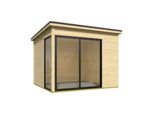 Outdoor Life Products Julia houten tuinhuis 295x295x239 cm blokhut