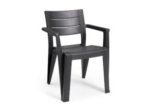 Keter Julie chaise de jardin graphite