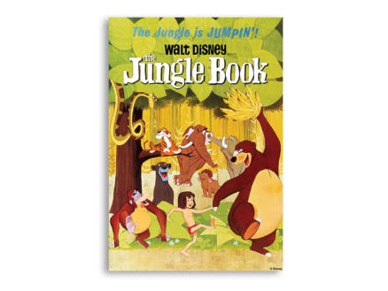 Disney Jungle Book canvasdoek 50x70 cm 1