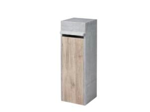De Witte KB053 boîte aux lettres pierre bleue aspect bois