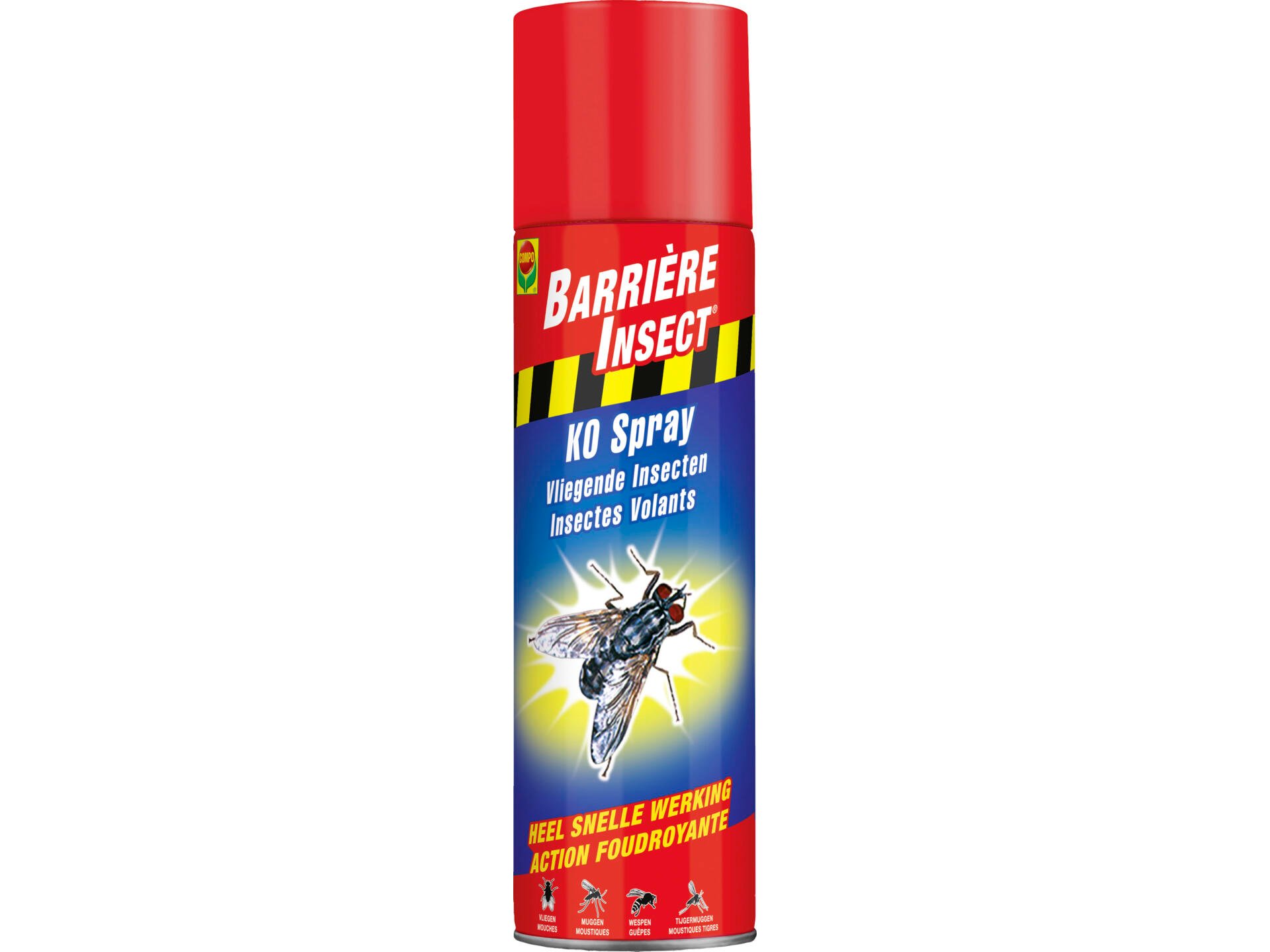 Compo KO Spray insecticide anti-insectes volants 400ml