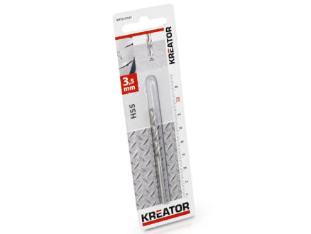 Kreator KRT010107 metaalboor HSS 3,5mm 1