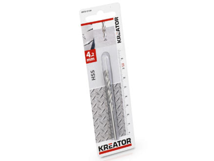 Kreator KRT010109 foret à métaux HSS 4,2mm 1