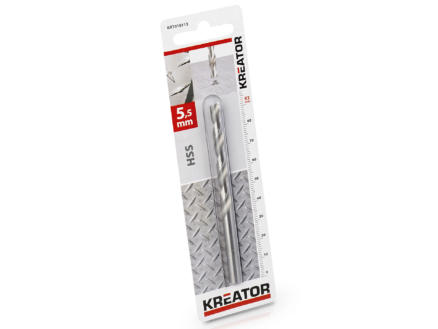 Kreator KRT010113 foret à métaux HSS 5,5mm 1