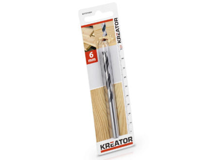 Kreator KRT010604 mèche à bois 6mm 1