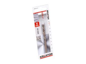 Kreator KRT011512 foret cobalt à métaux HSS-Co 5mm