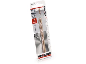 Kreator KRT011514 foret cobalt à métaux HSS-Co 6mm