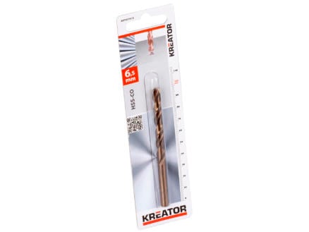 Kreator KRT011515 metaalboor HSS-Co 6,5mm 1