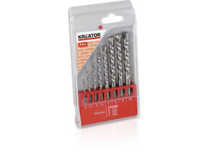 Kreator KRT012202 mèches à pierre set 3-10 mm 8 pièces