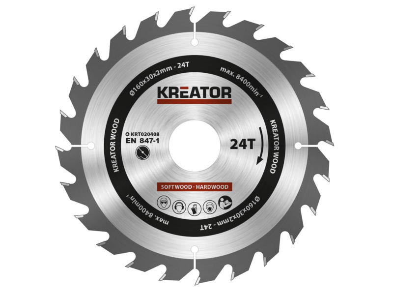 wolfcraft 6355000 1 Lame de Scies Circulaires 127 Mm, Ct, Alésage wolfcraft 6355000 1 Lame de Scies Circulaires 127 Mm, Ct, Alésage